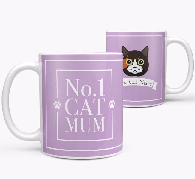 No.1 Mum: Personalised {breedCommonName} Mug